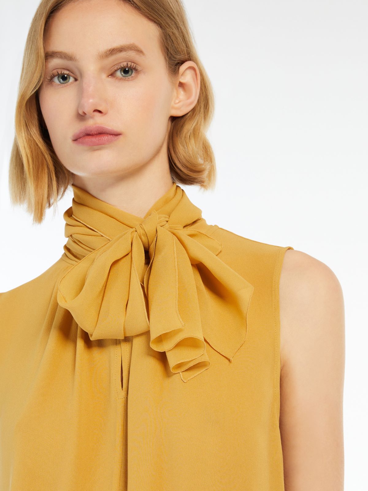 Silk georgette blouse