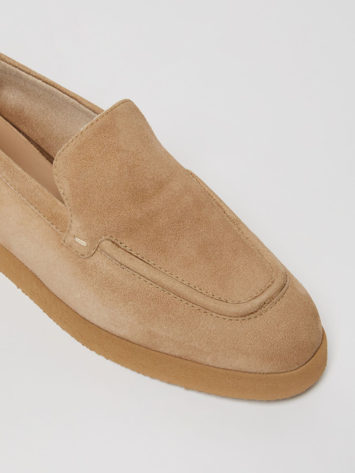 Soft suede moccasins