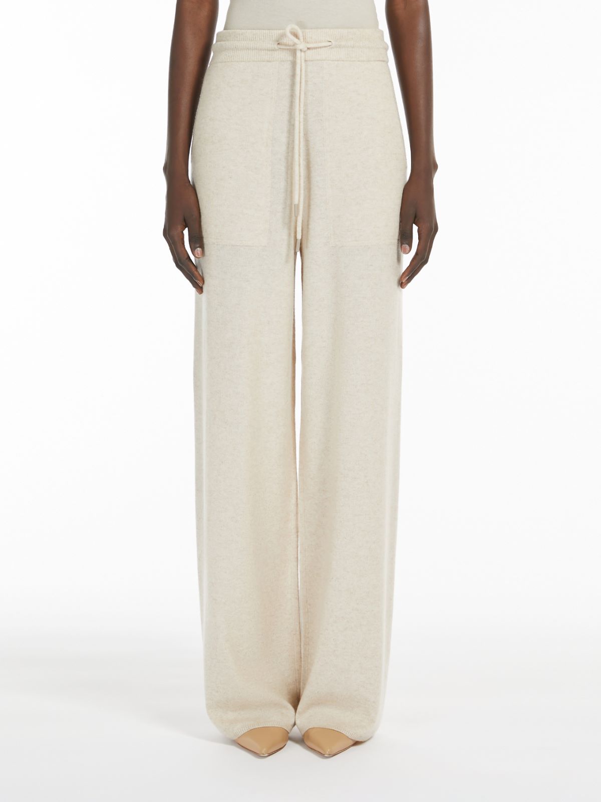 Wool and cashmere trousers