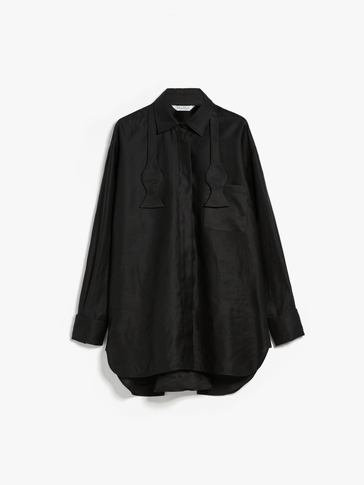 Oversize men’s-style cotton shirt