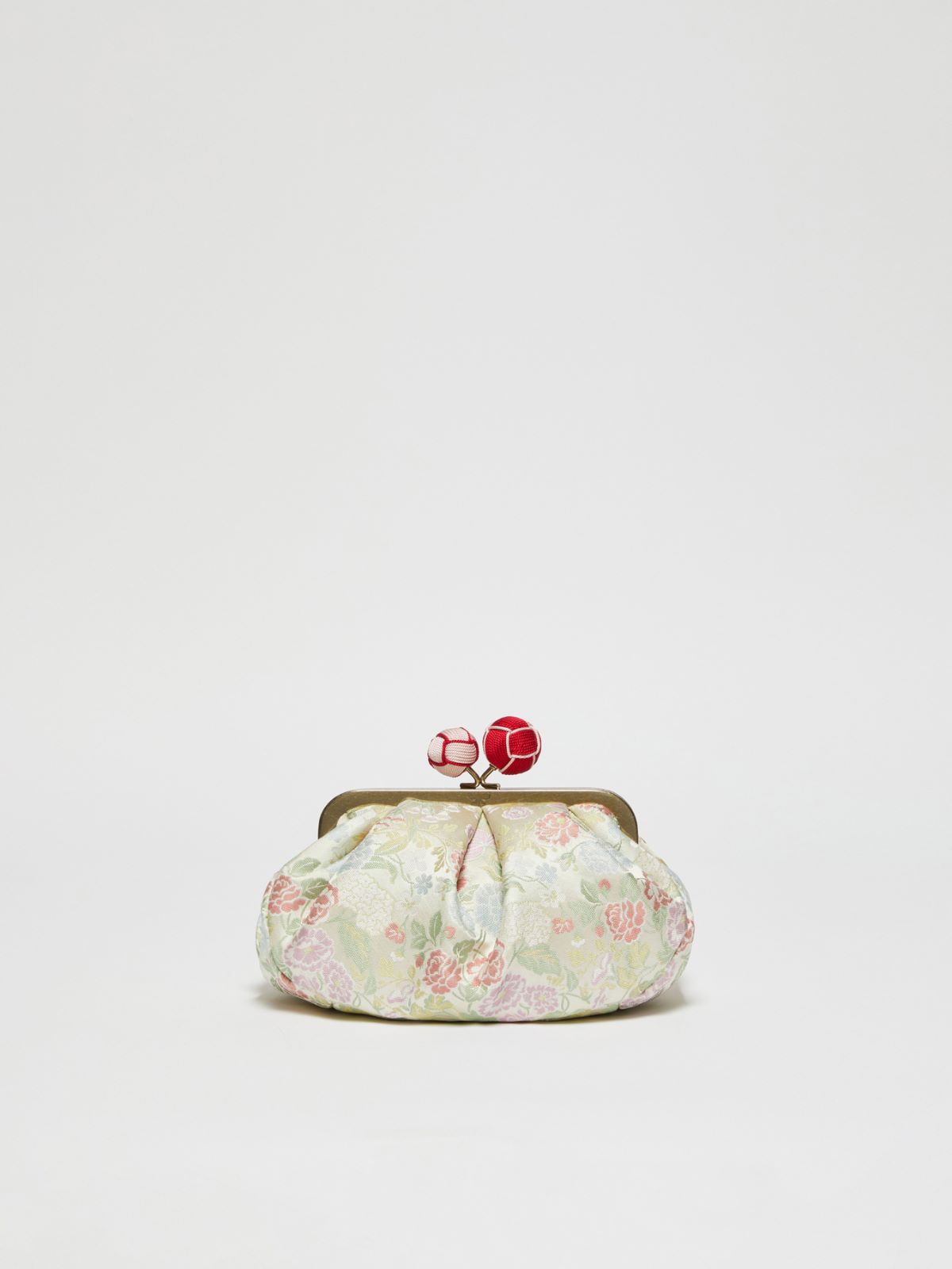 Small jacquard silk Pasticcino Bag