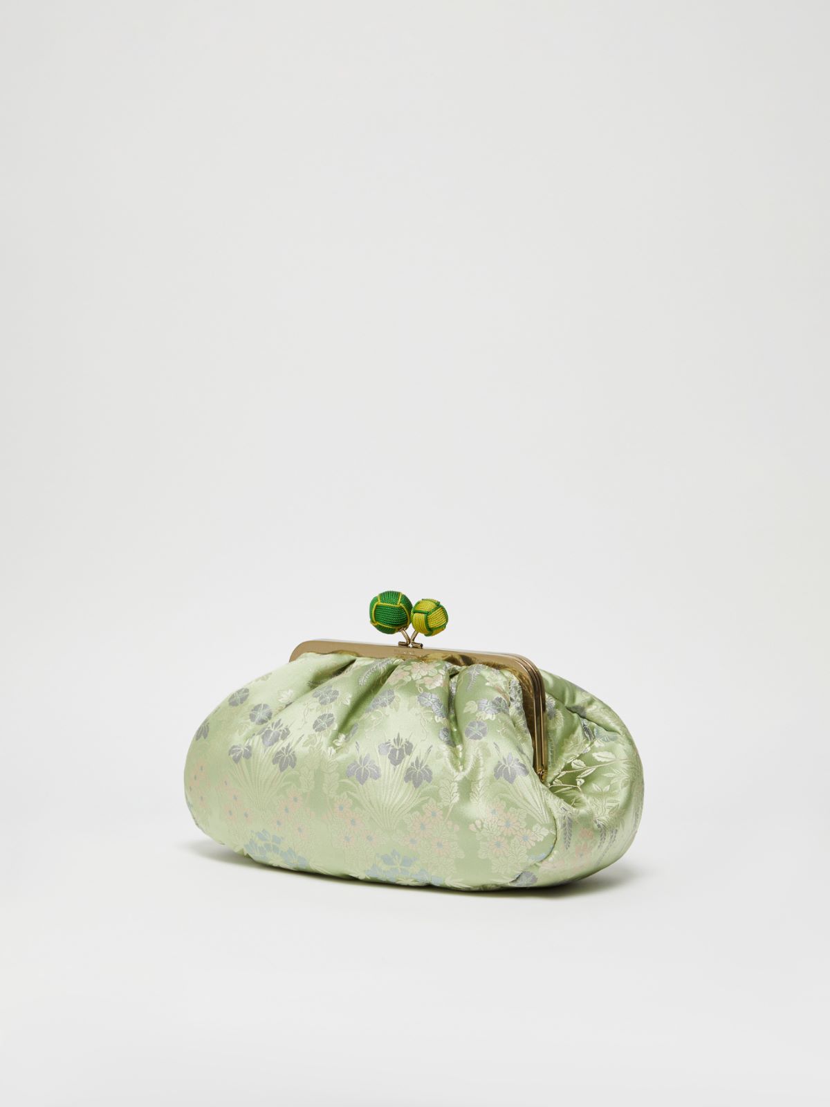 Medium jacquard silk Pasticcino Bag