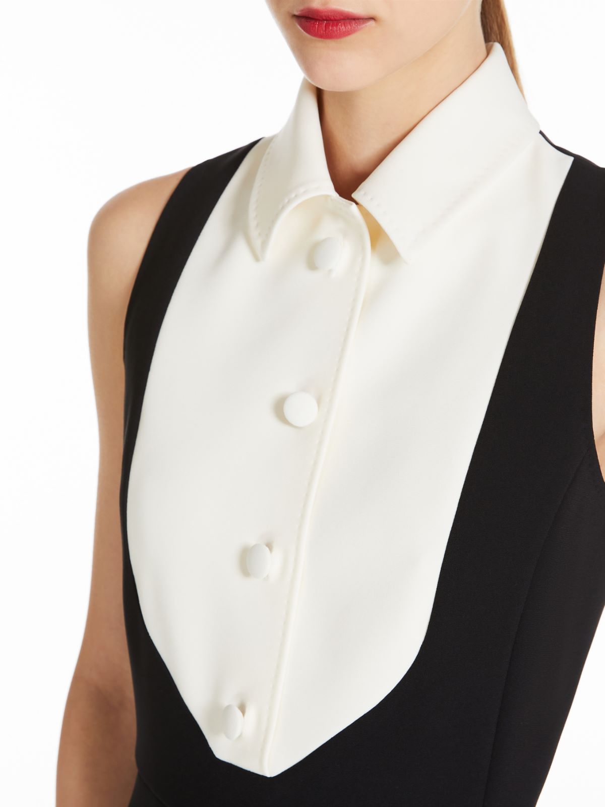 Stretch sablé jumpsuit