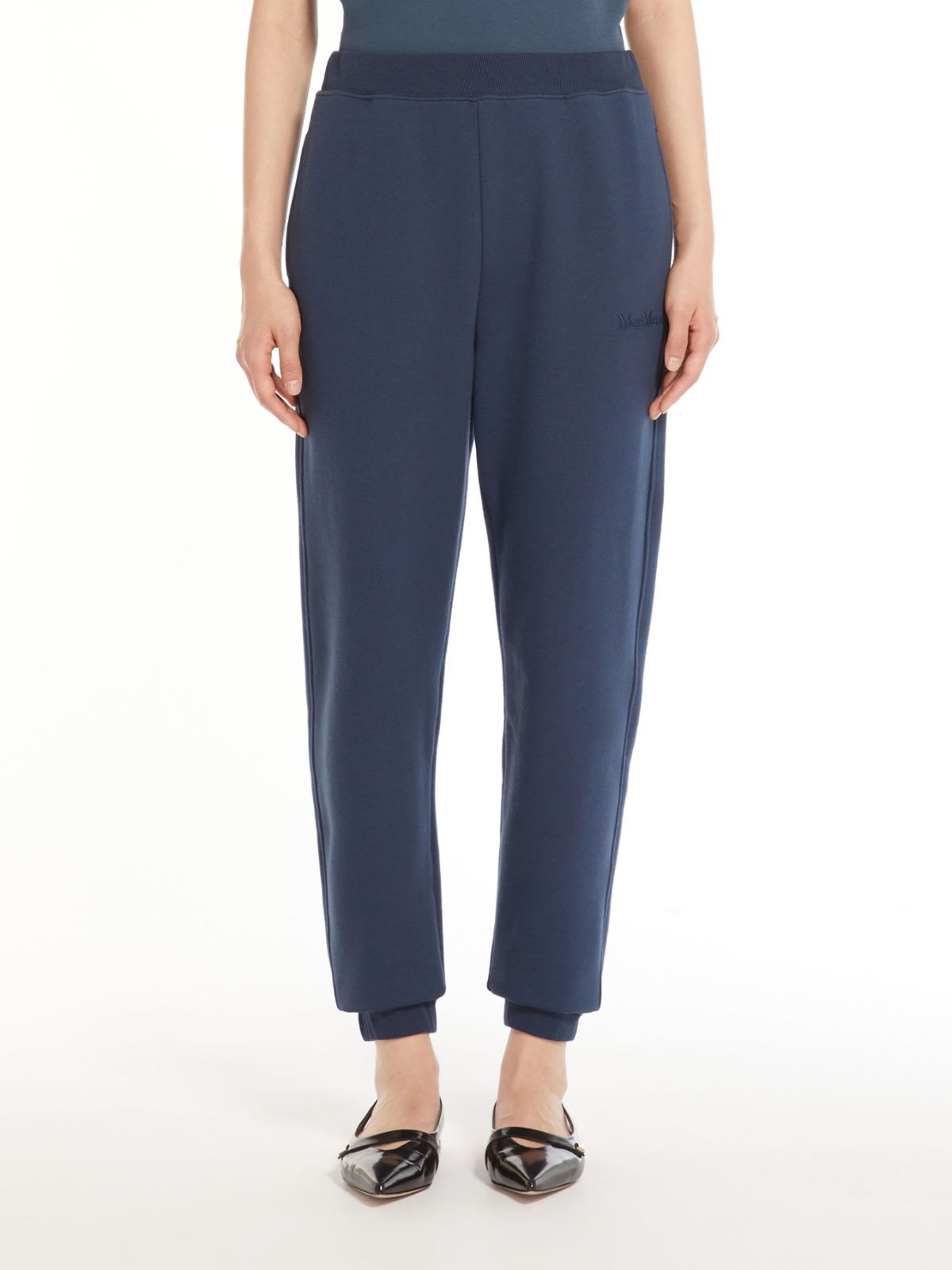 Cotton fleece trousers