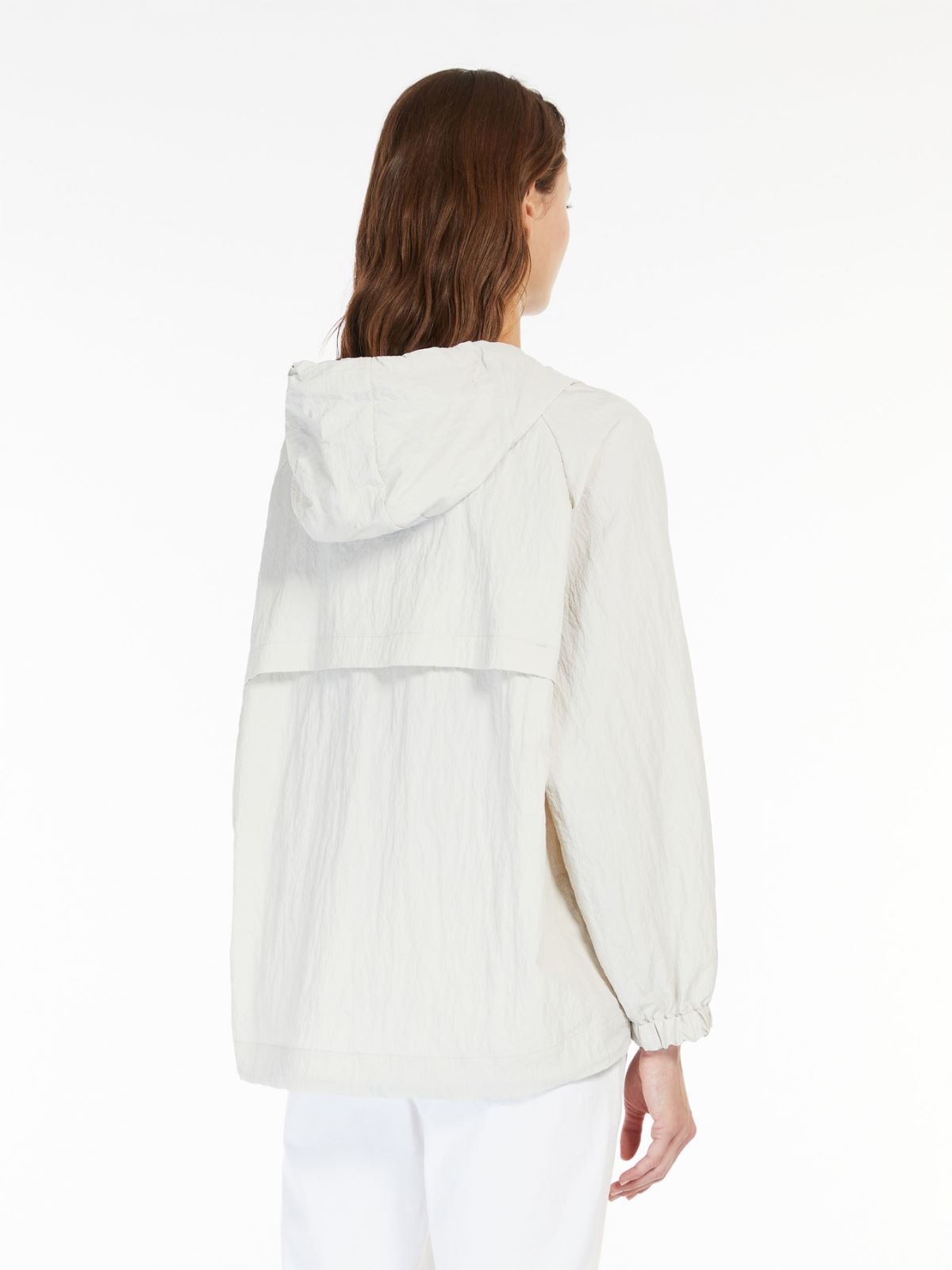 Technical canvas sweatshirt