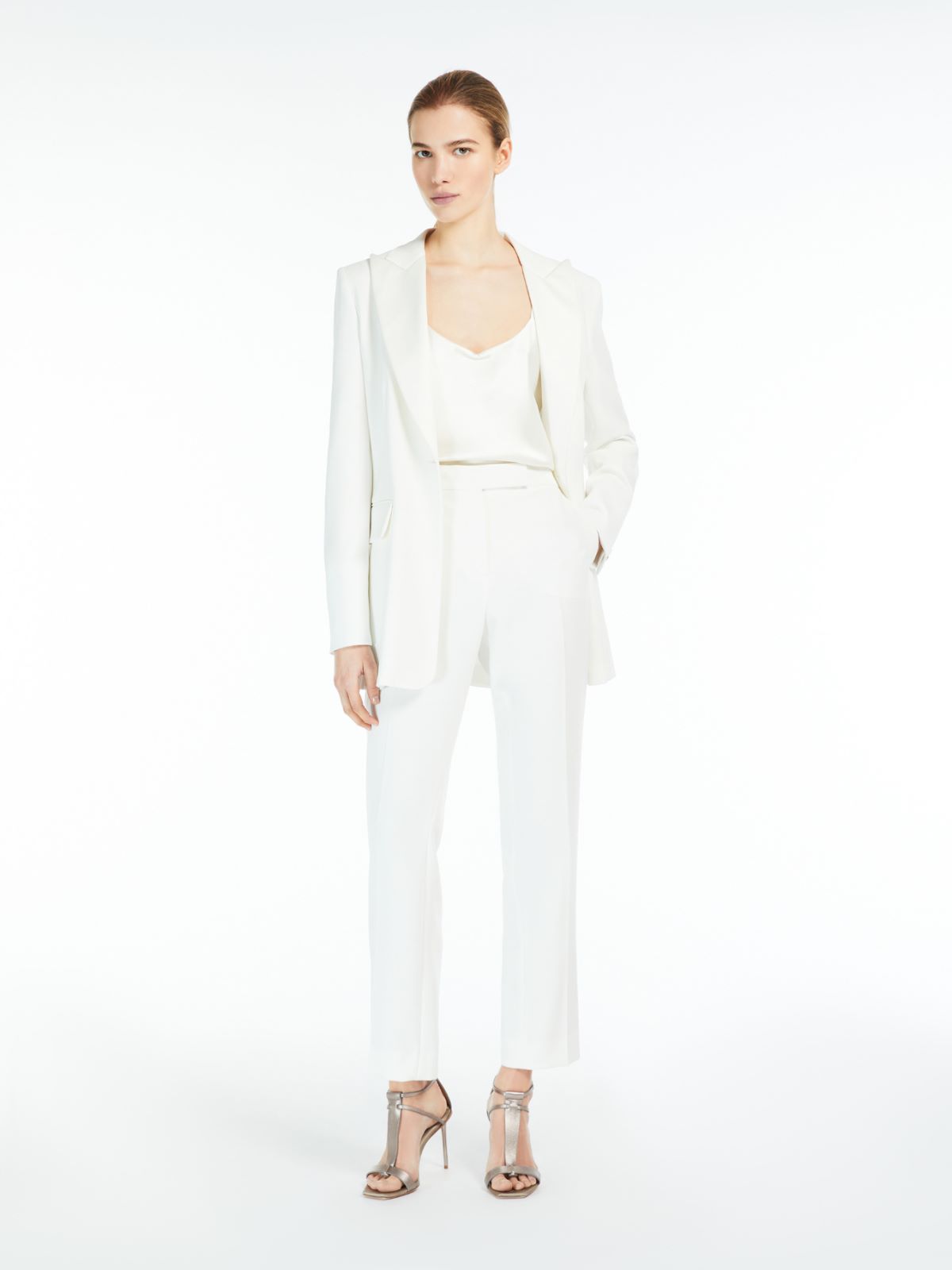 Cady slim tuxedo trousers