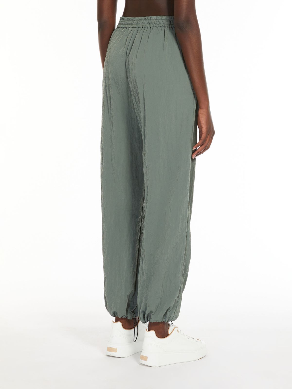 Technical canvas trousers