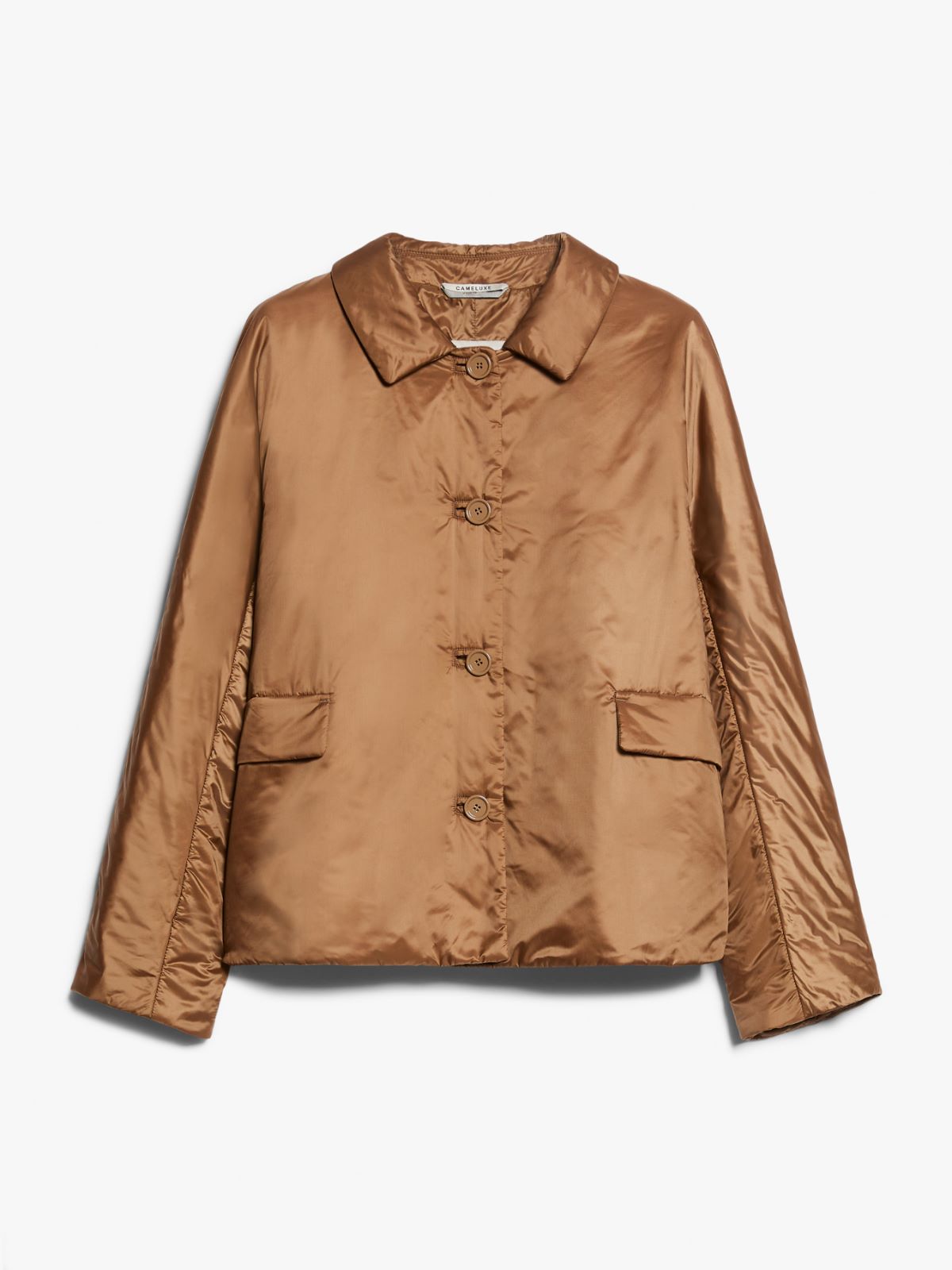 Water-repellent technical canvas jacket