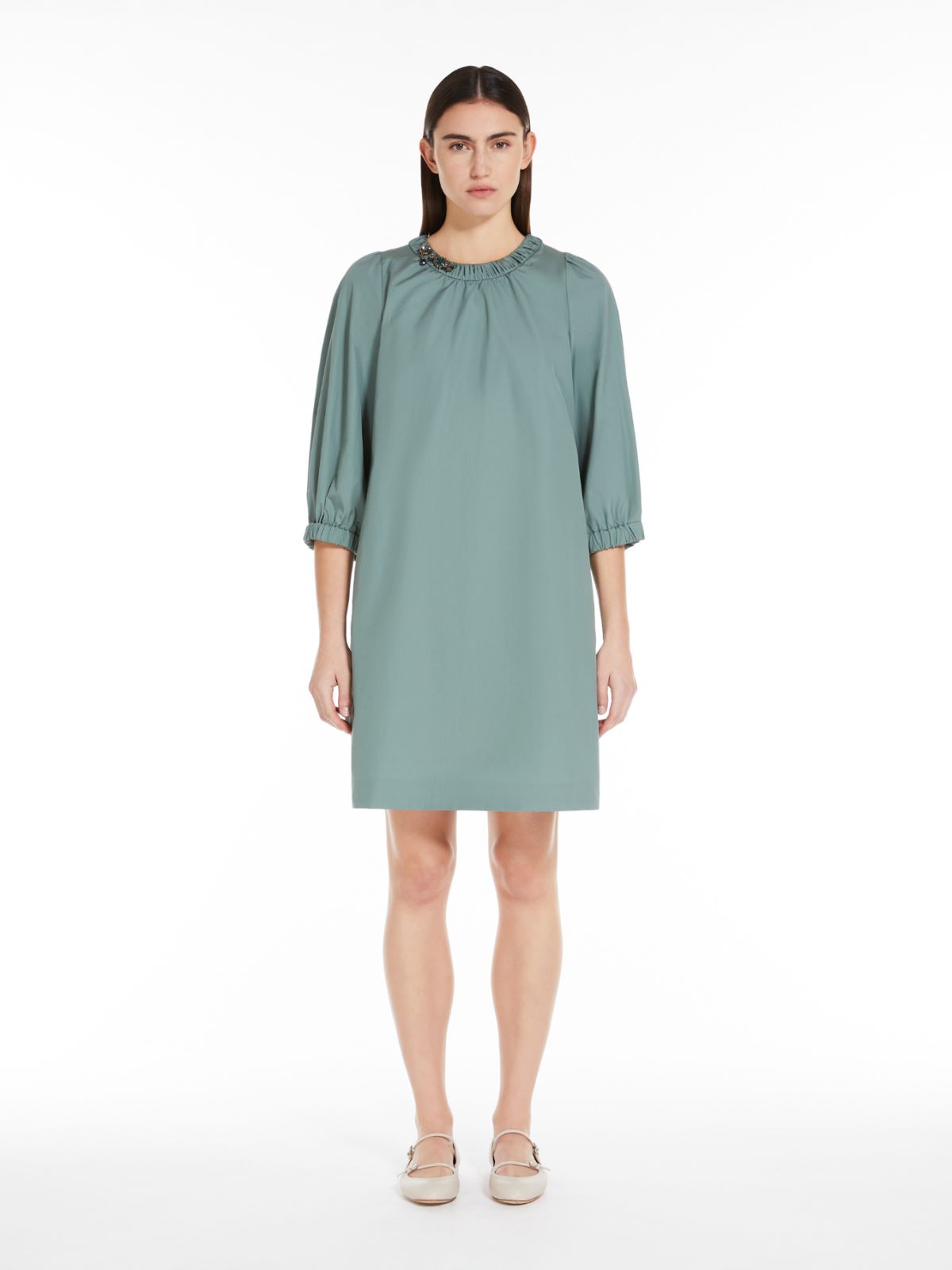 Short pure cotton dress