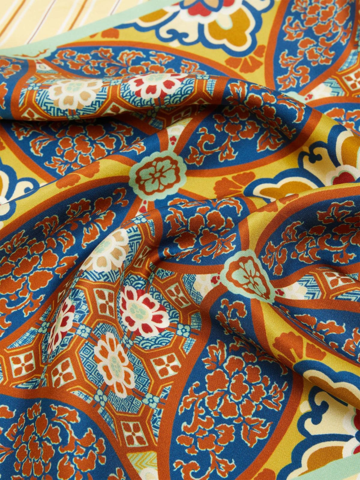 Silk twill scarf