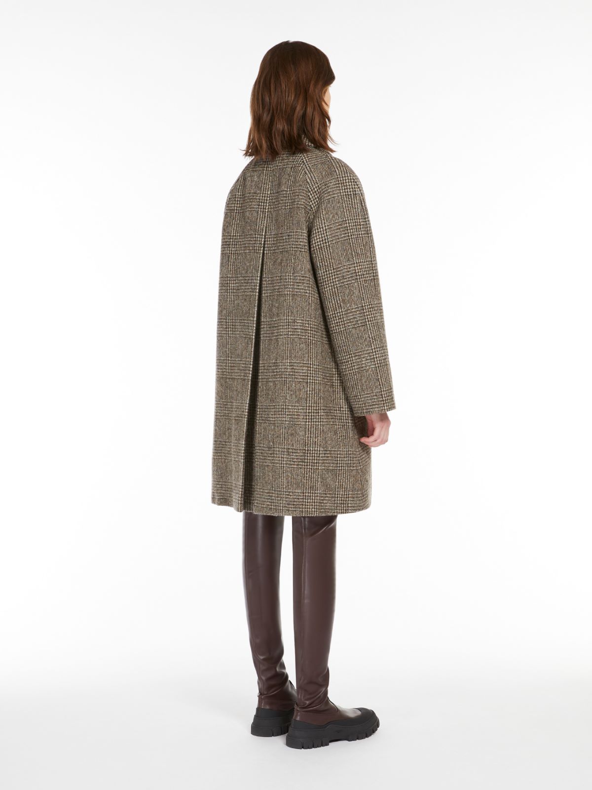 Wool midi coat