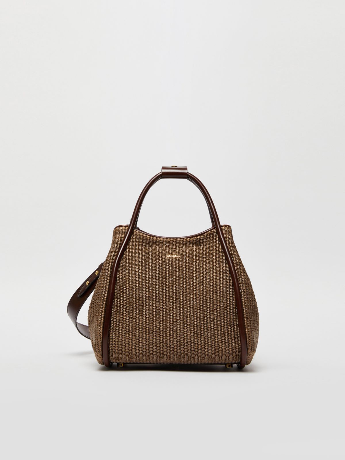 Small raffia Marine bag