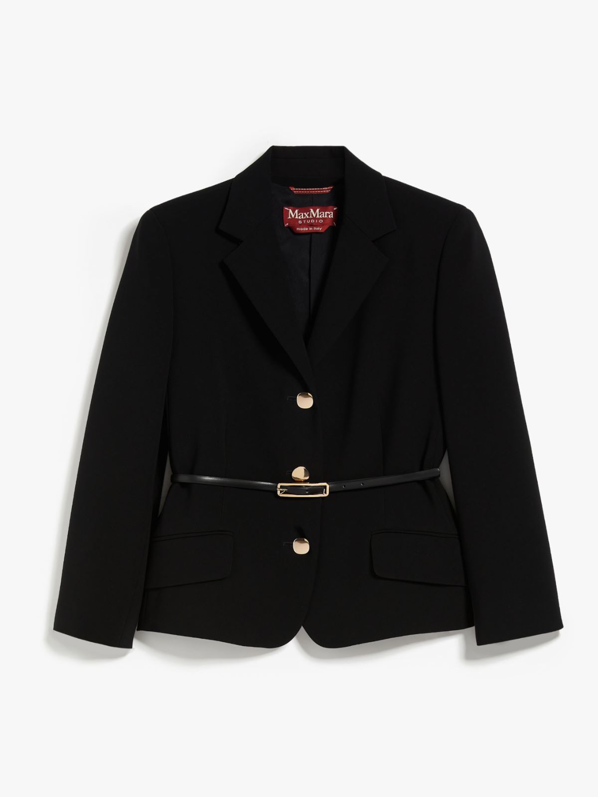 Belted cady jacket
