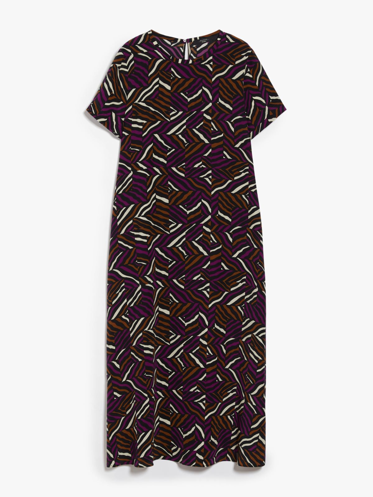 Silk crepe de chine dress