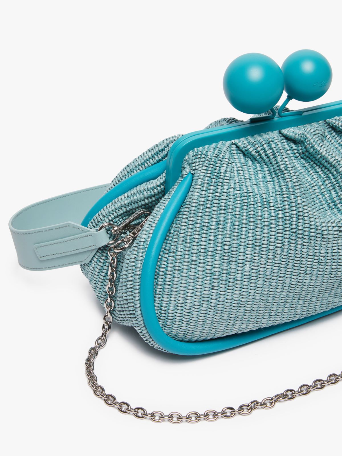 Medium raffia-look Pasticcino Bag