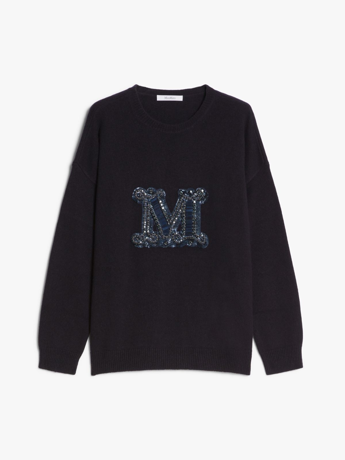 Oversized wool and cashmere jumper