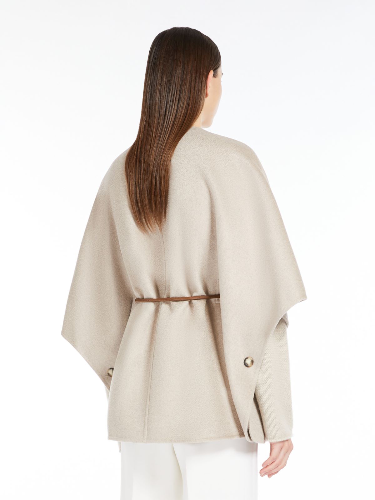 Cashmere cape