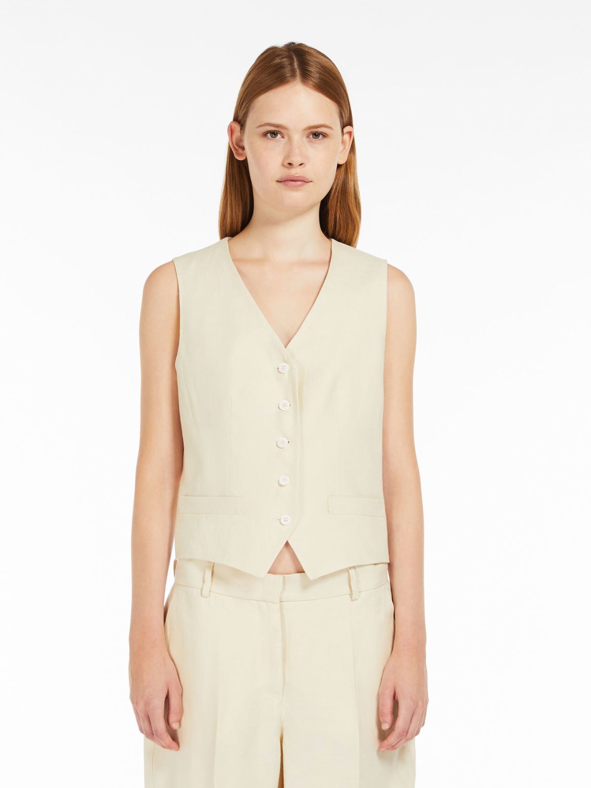 Linen waistcoat