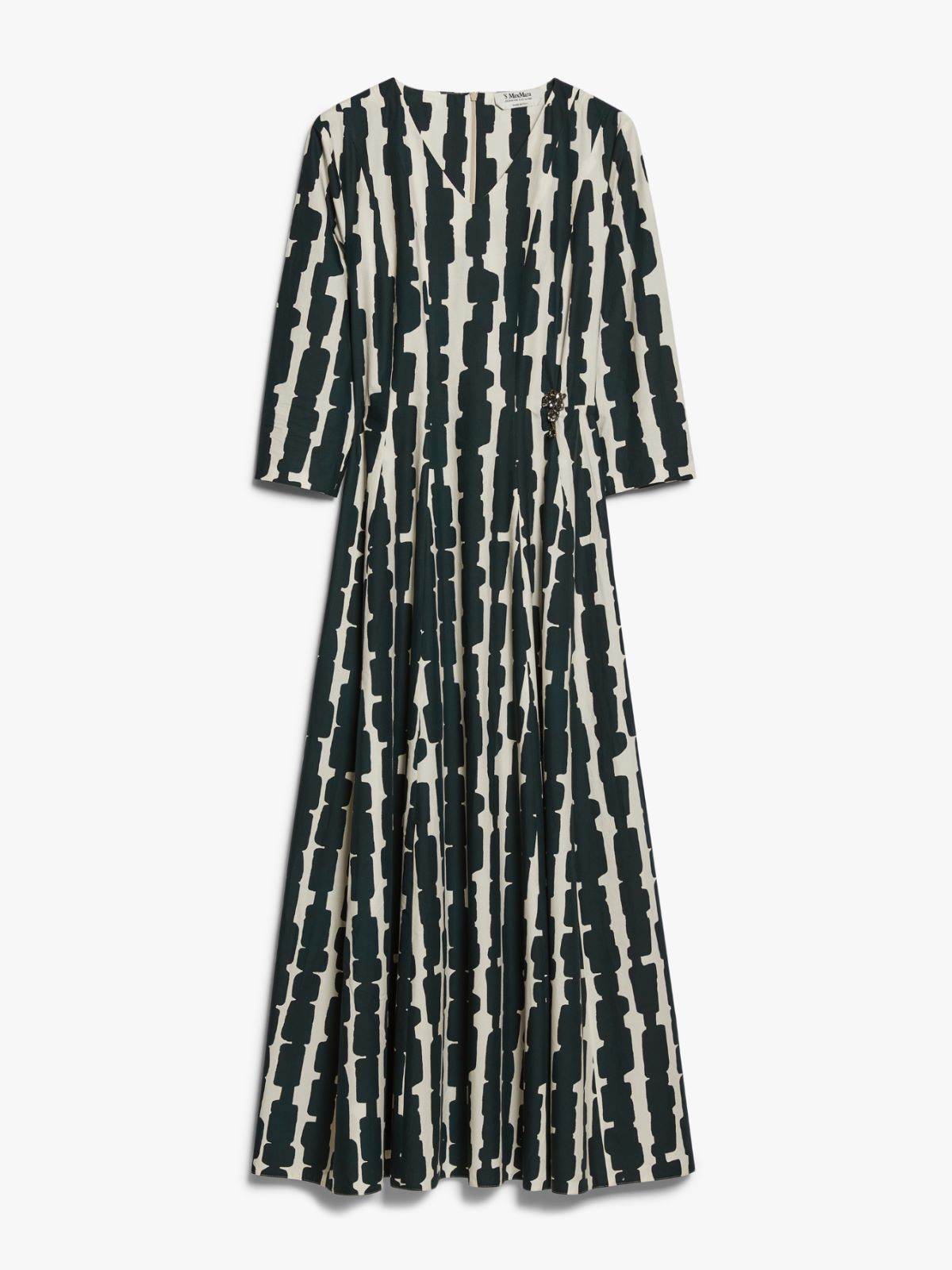 Printed cotton dress