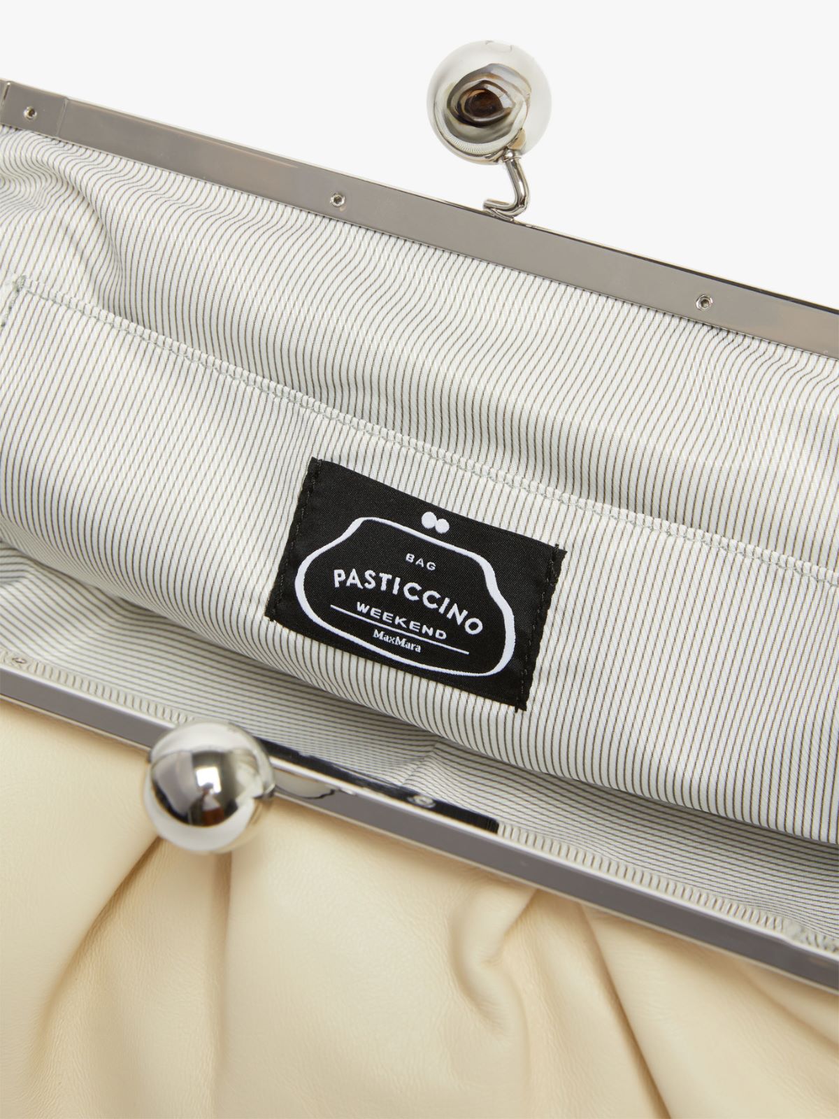 Large nappa leather Pasticcino bag