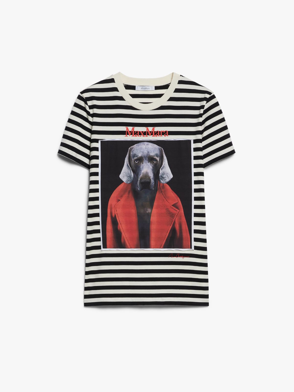 Striped cotton T-shirt