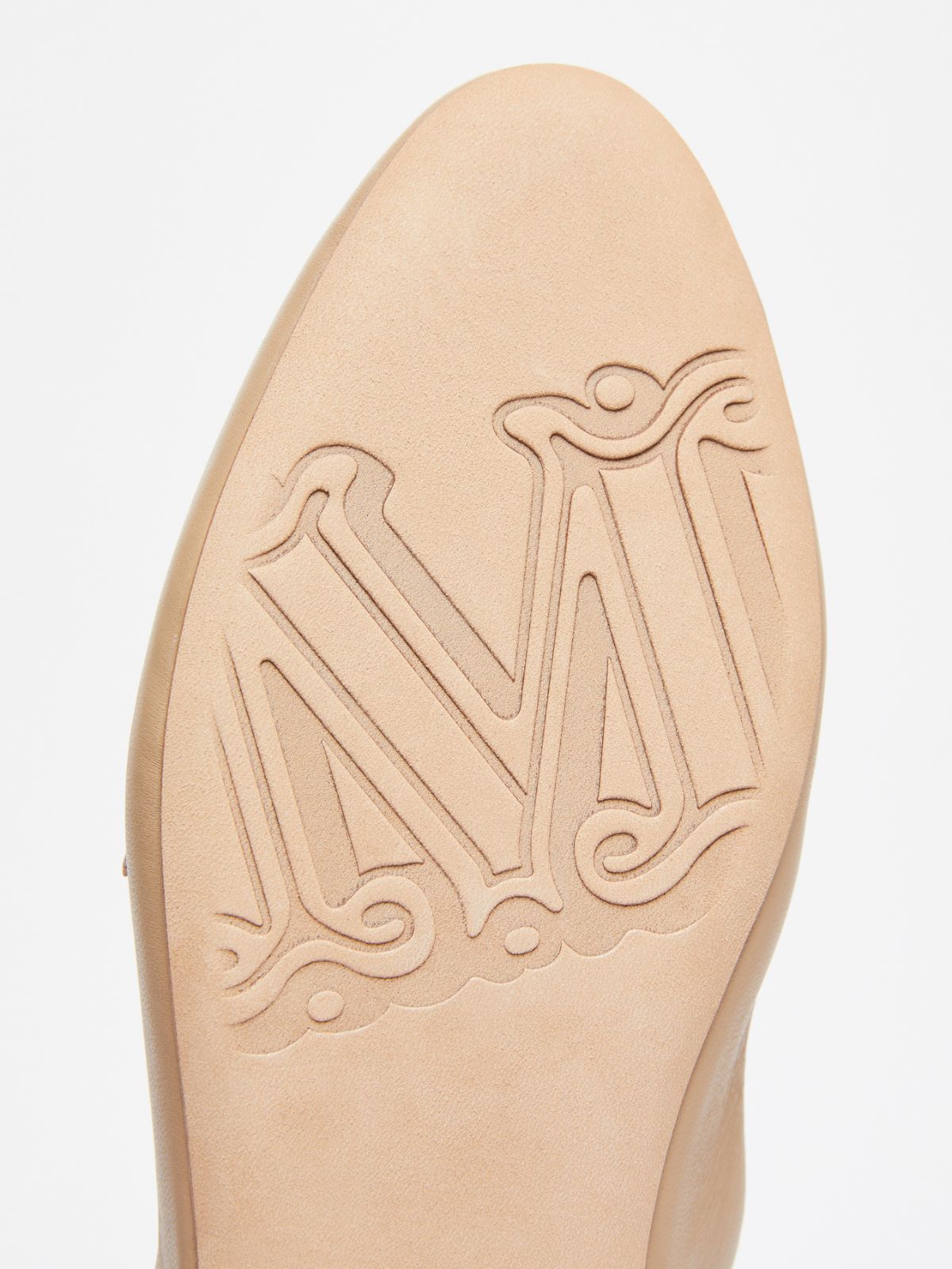 Nappa leather ballet flats