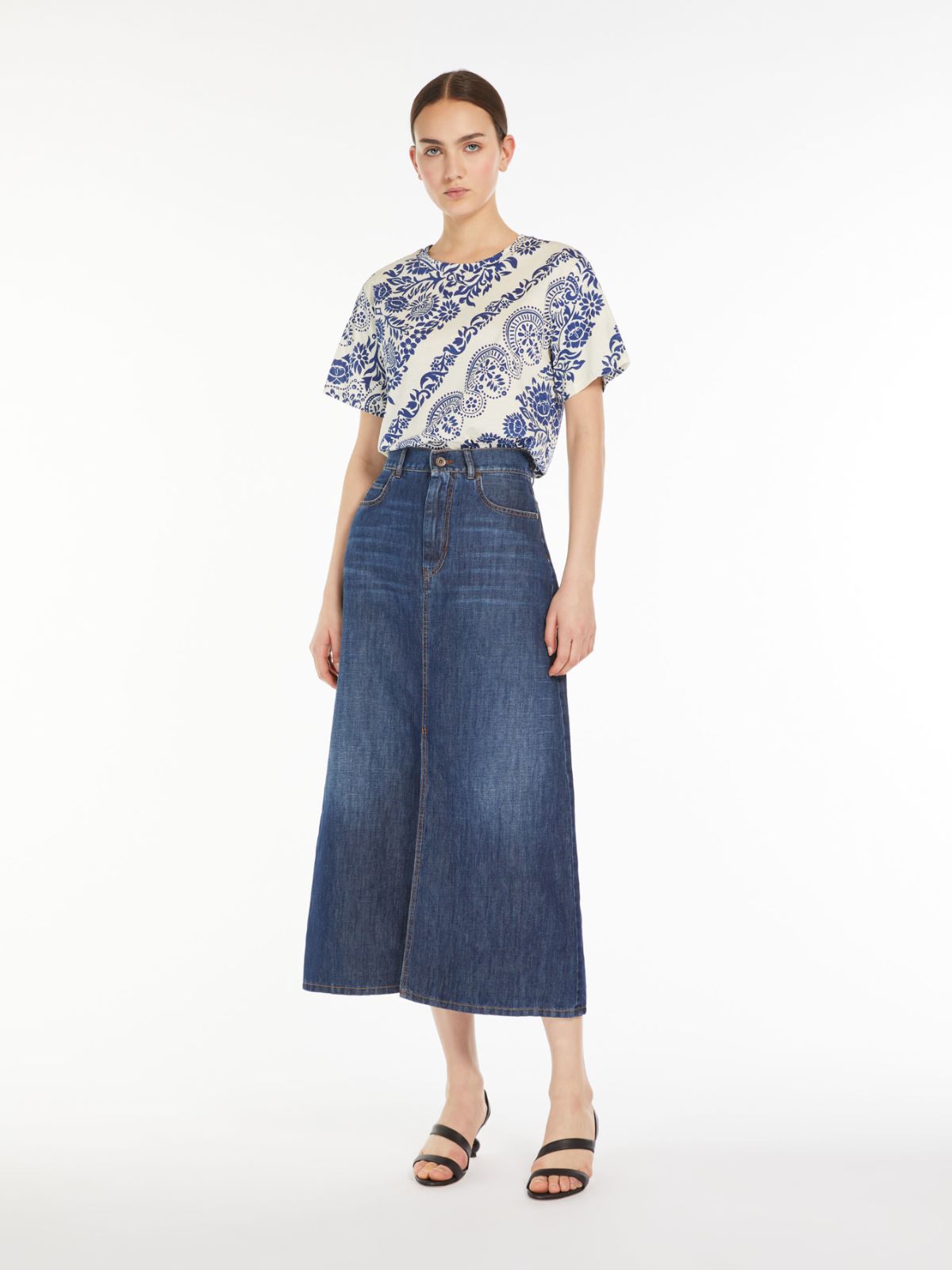 Organic cotton jersey T-shirt