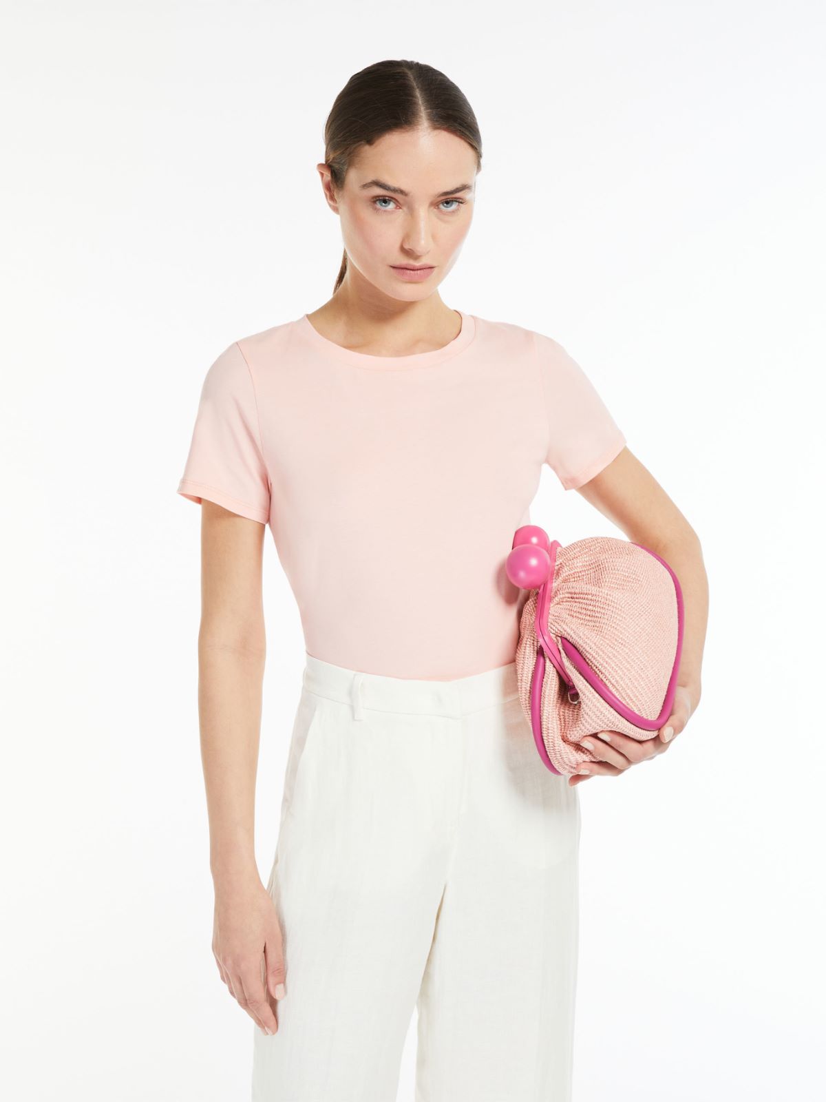 Organic cotton jersey T-shirt