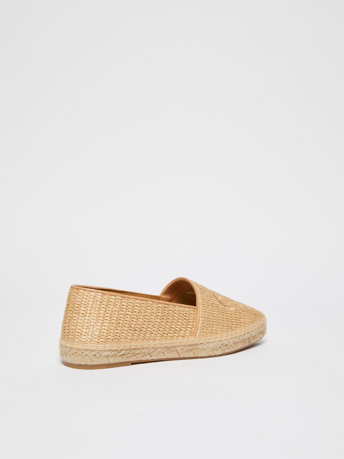 Raffia espadrilles