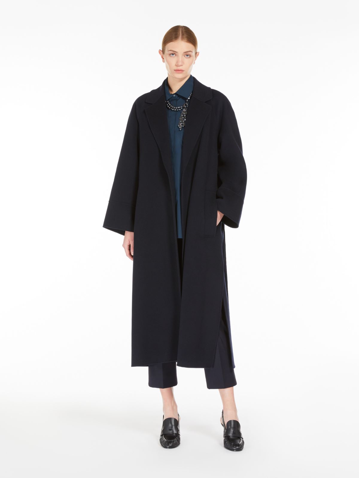 Cotton poplin blouse