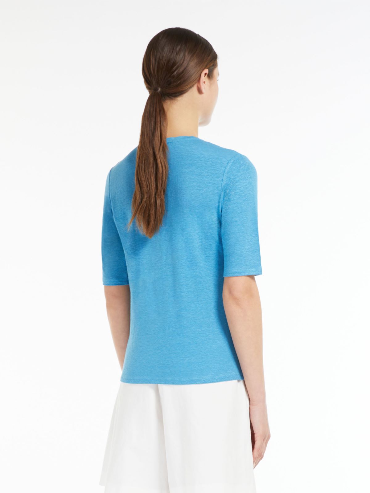 Linen jersey T-shirt