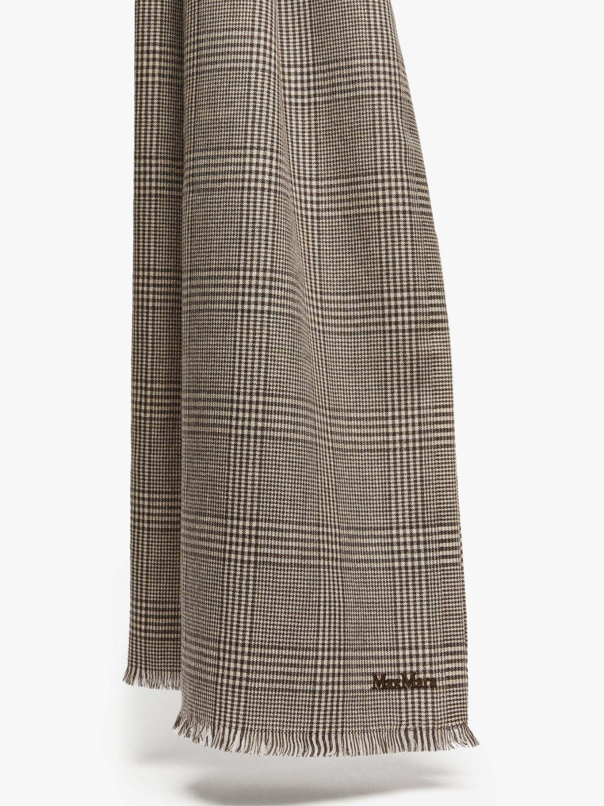 Wool stole with logo