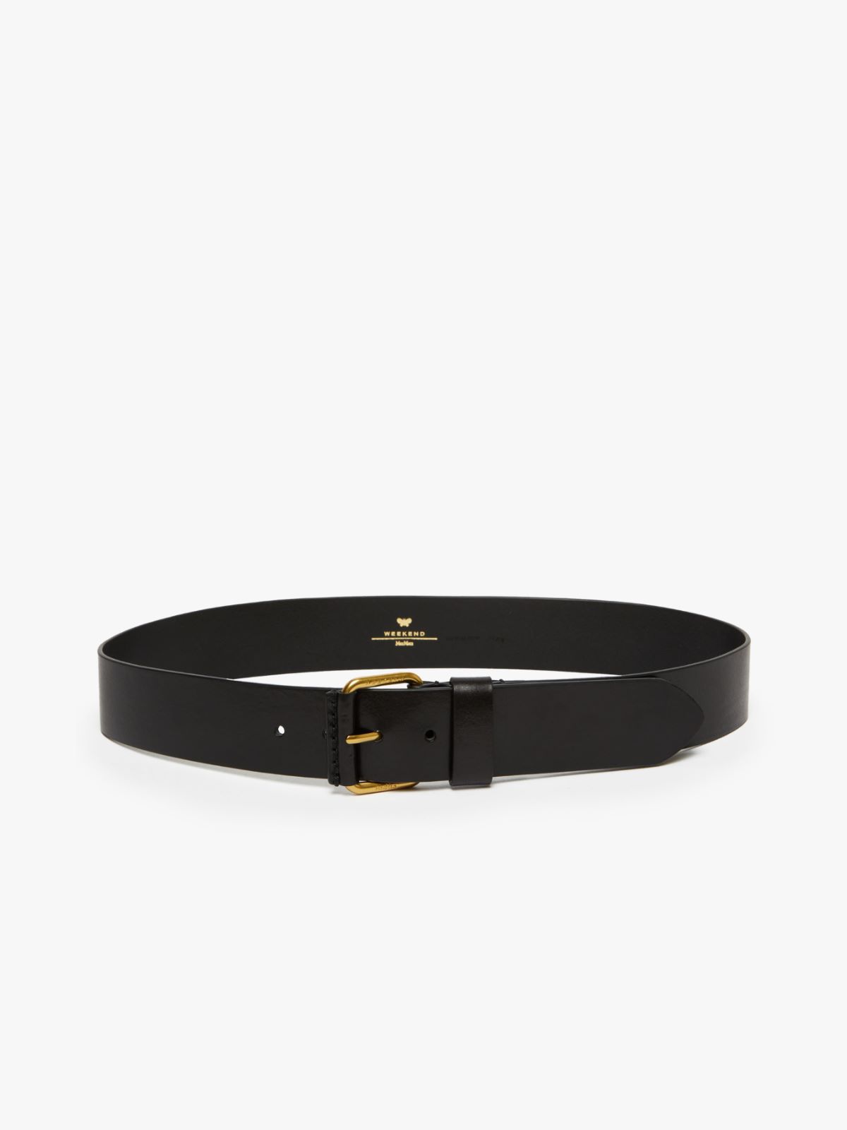 Leather belt