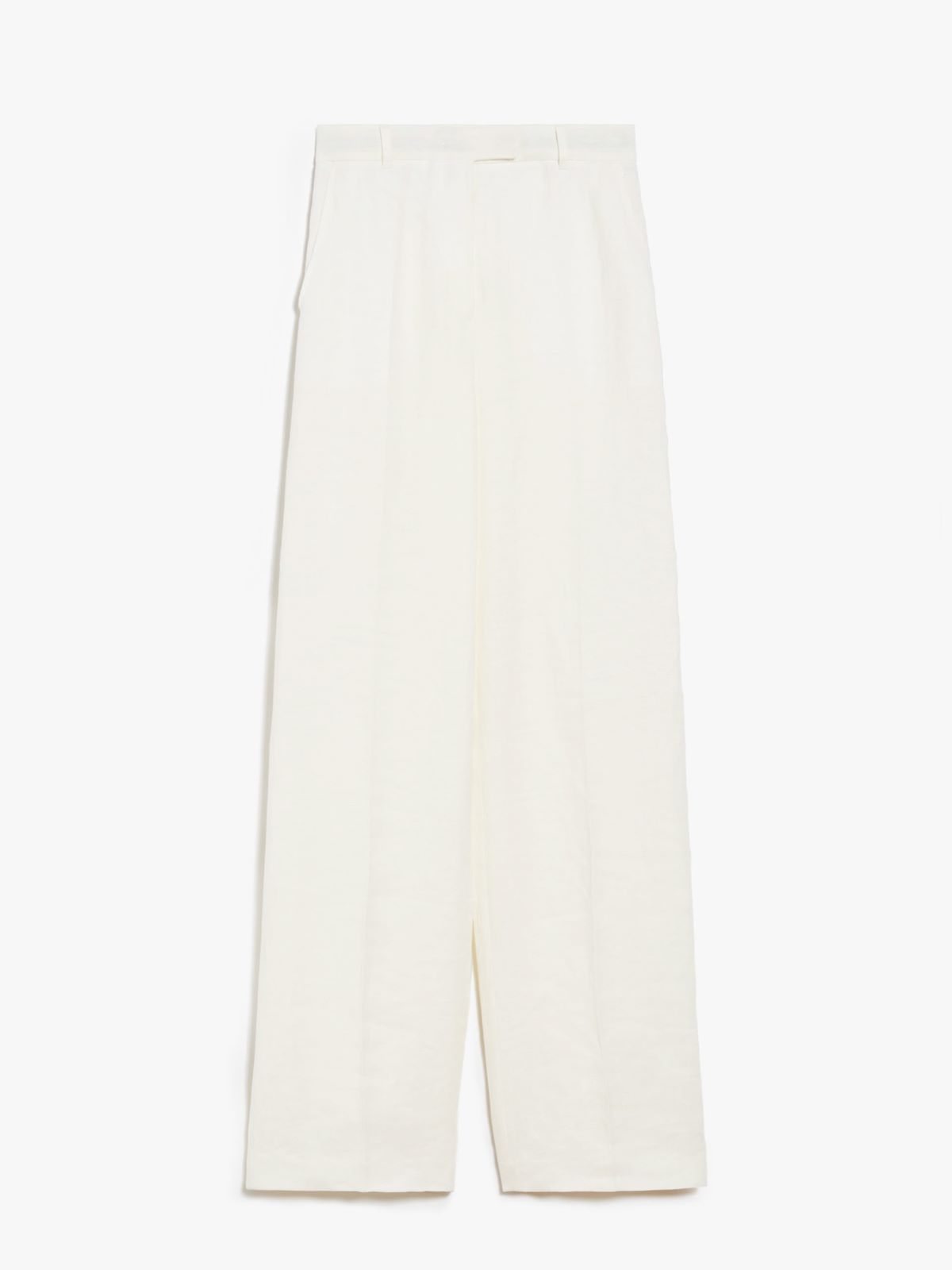 Faded linen trousers