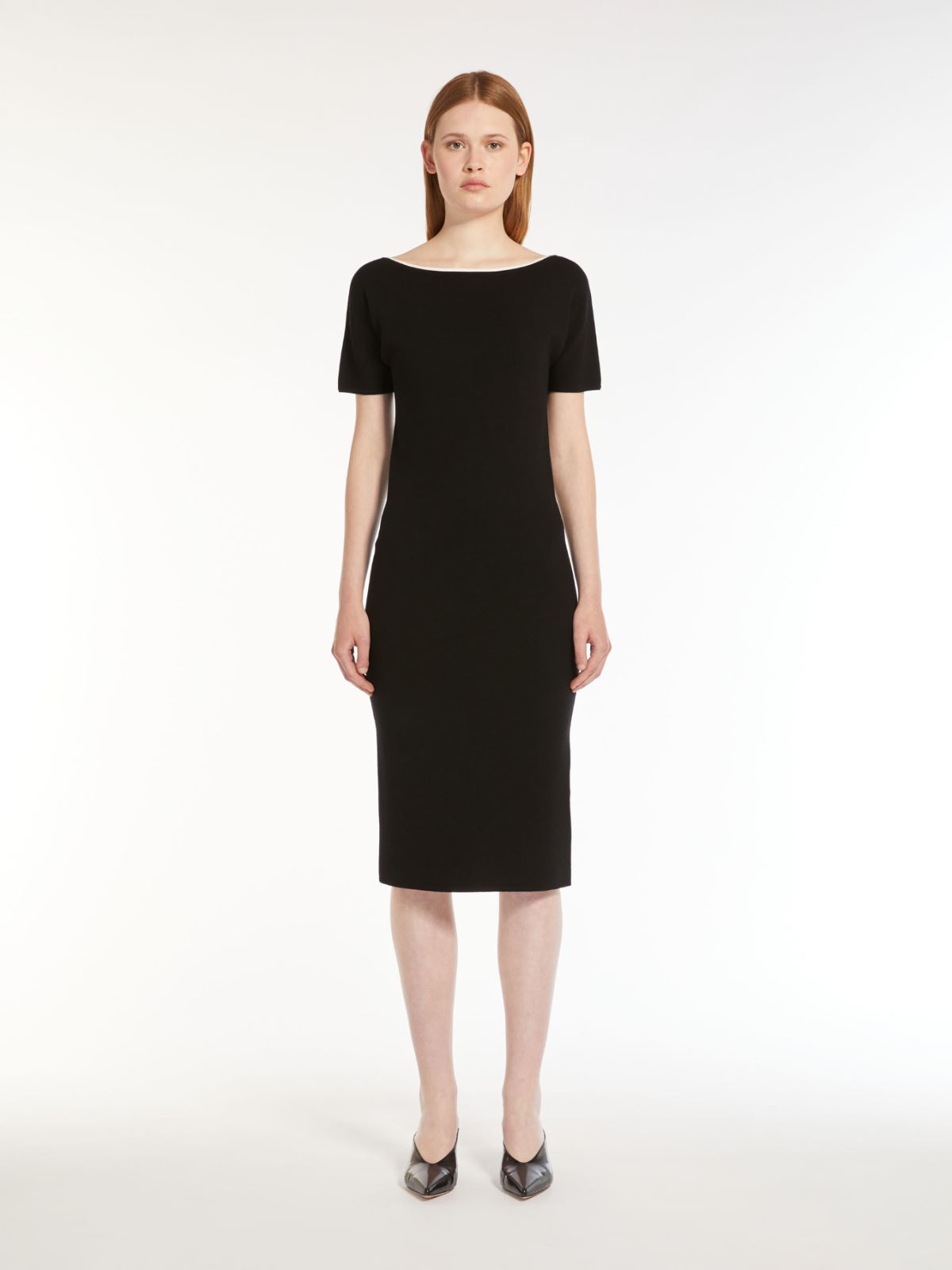Stretch viscose dress