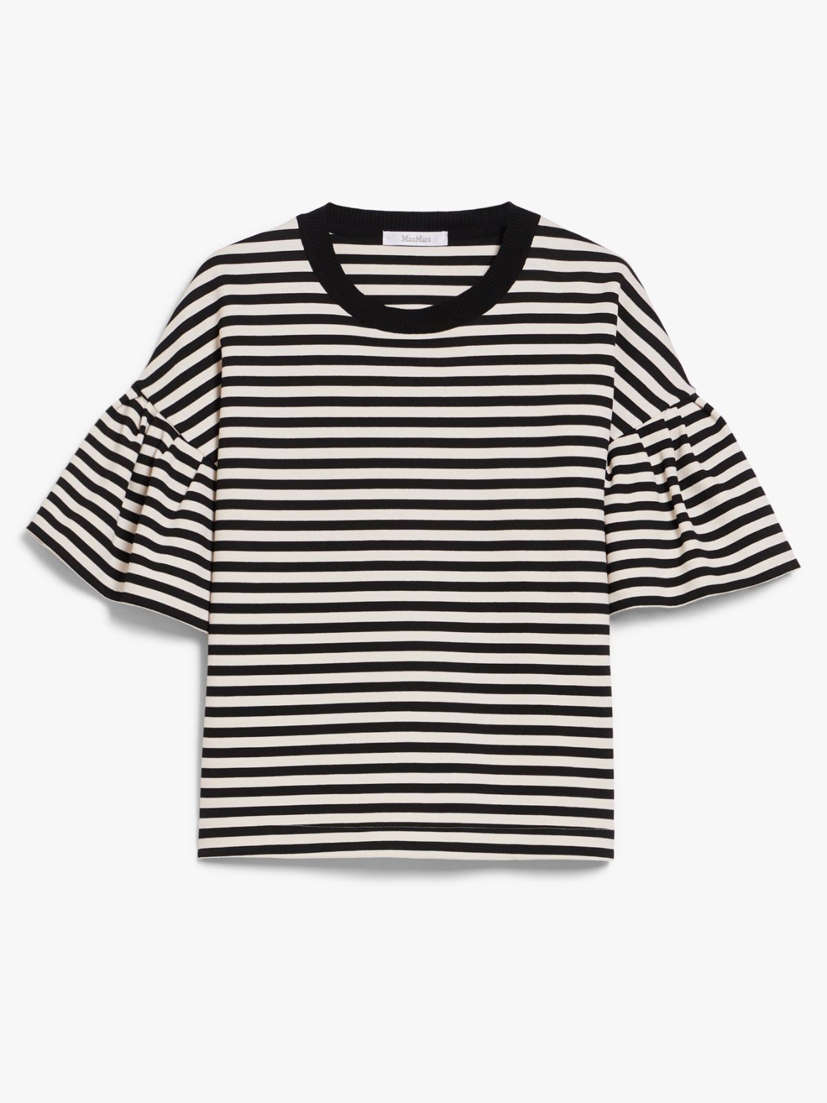 Boxy jersey T-shirt