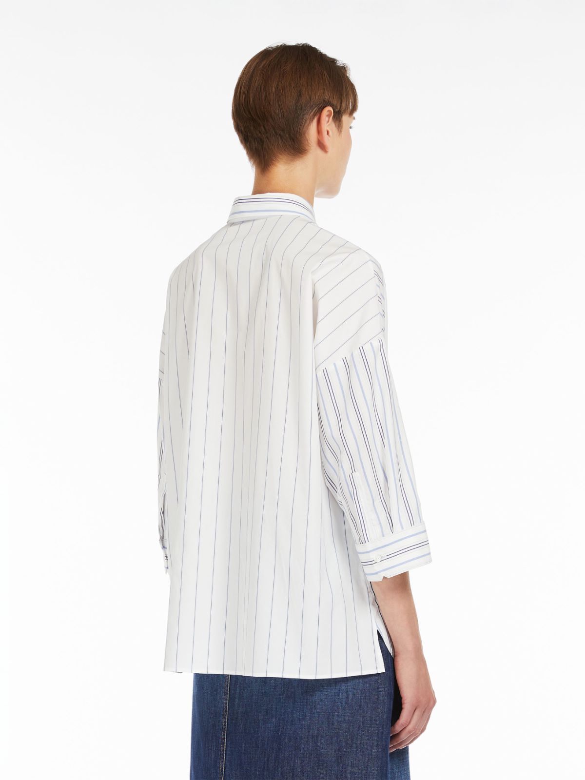Cotton poplin shirt