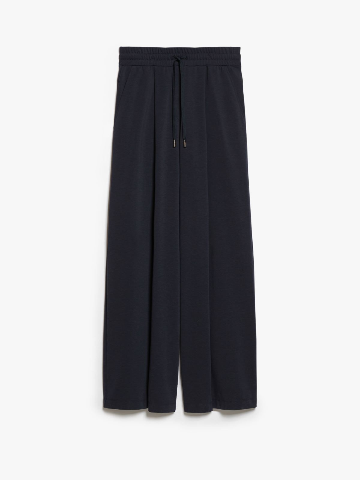 Jersey drawstring trousers