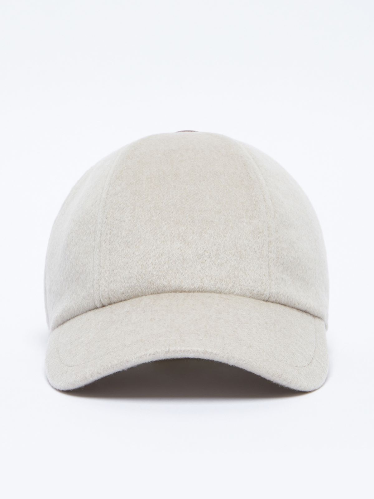 Cashmere baseball cap