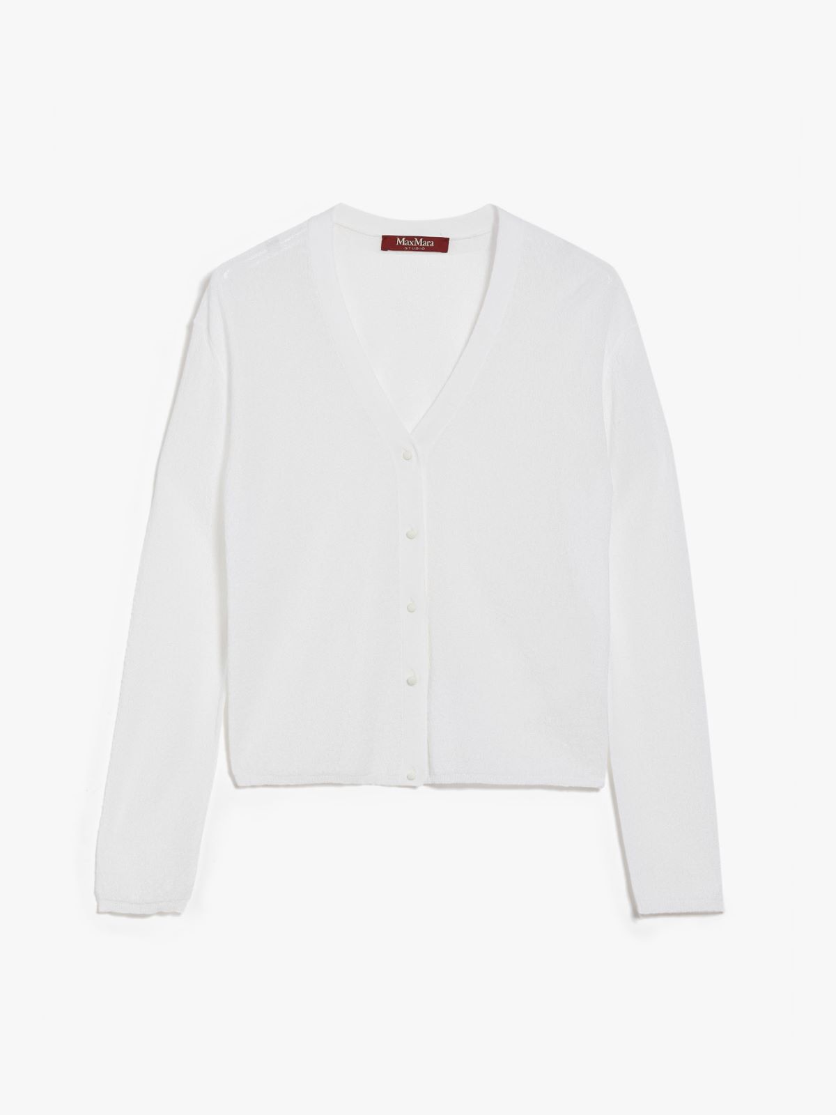 Viscose yarn cardigan