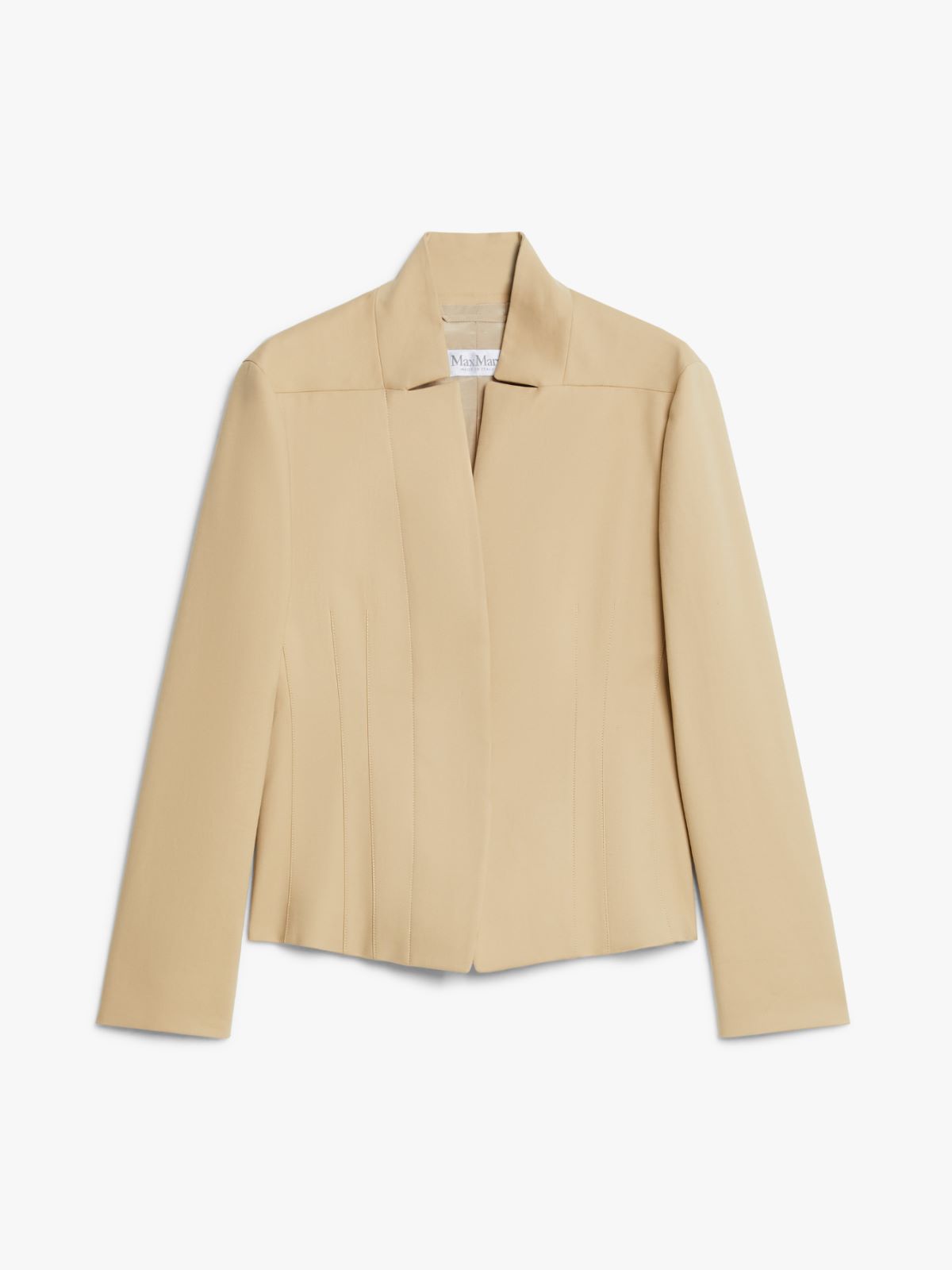 Female jacket in cotton canvas