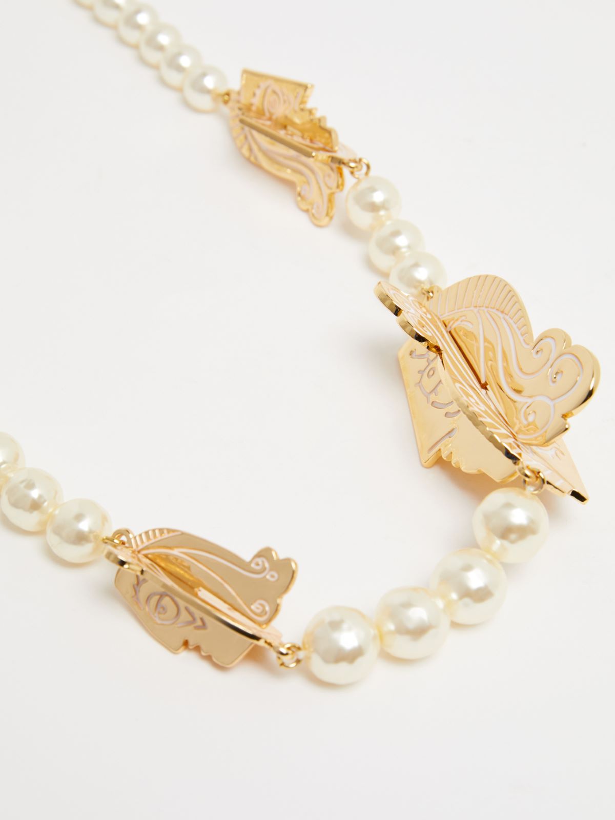 Pearl Cubist necklace