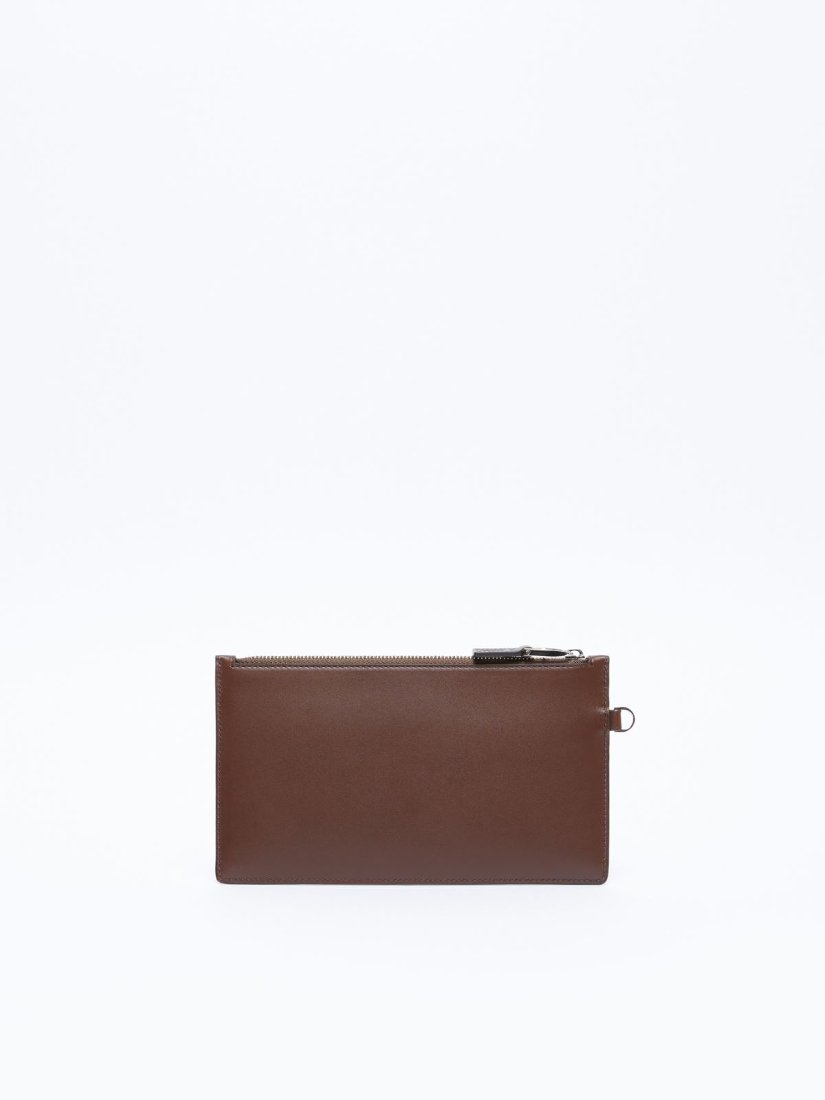 Wrist-strap leather pouch