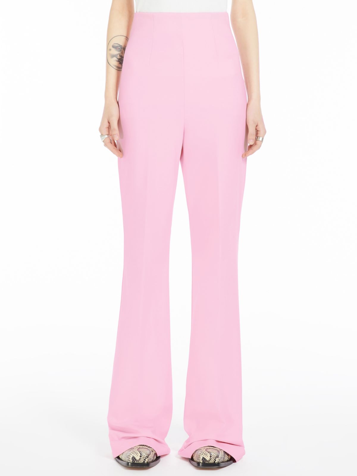 Scuba jersey trousers