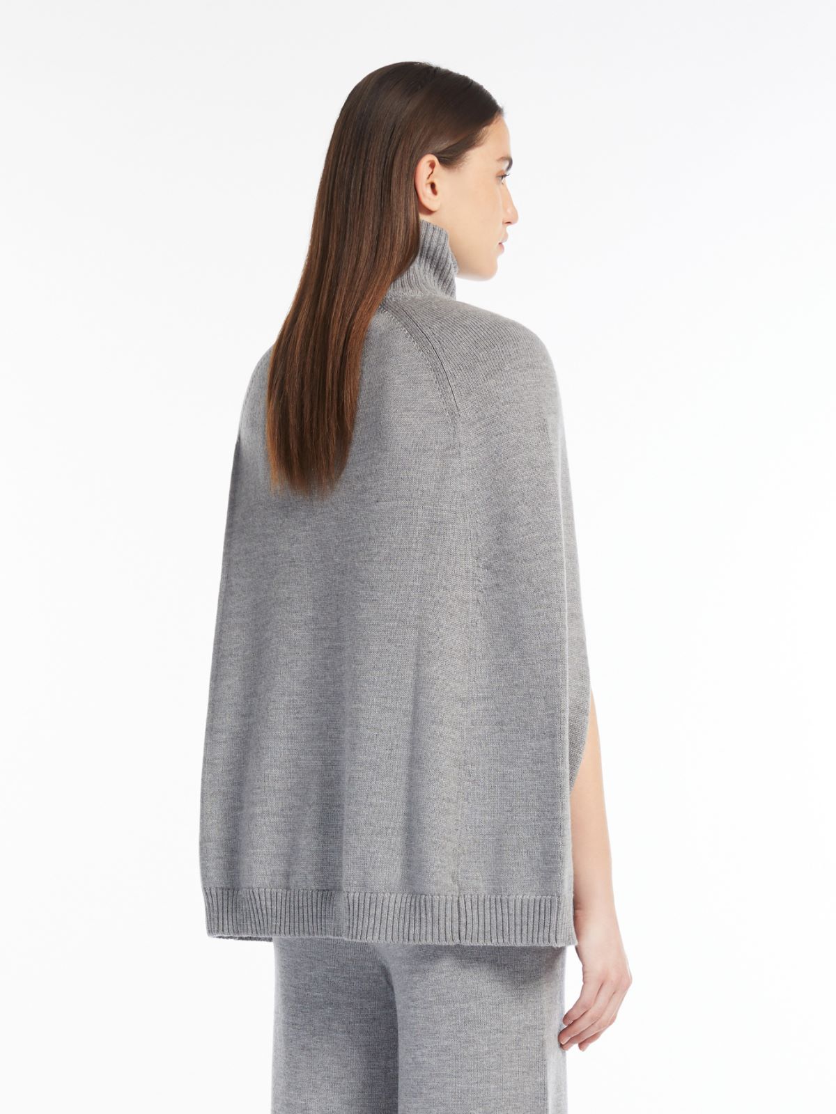 Wool cape