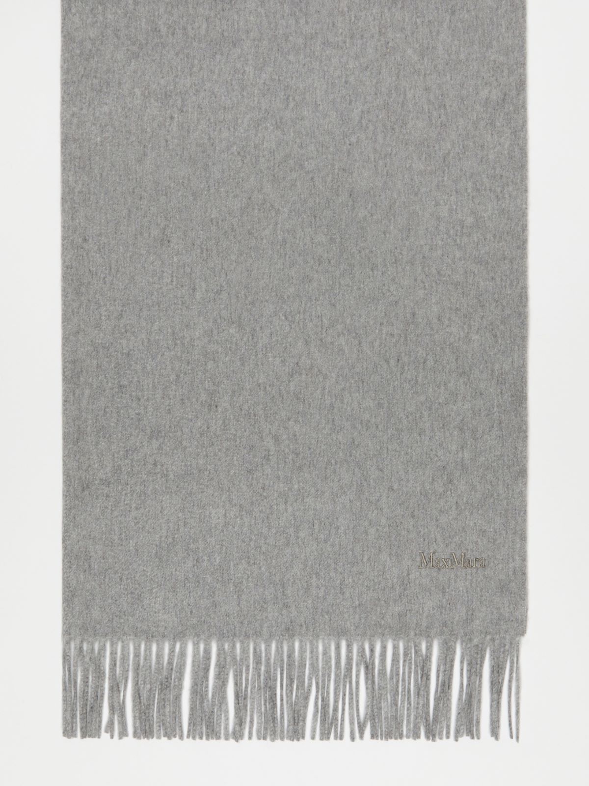 Cashmere stole with embroidery