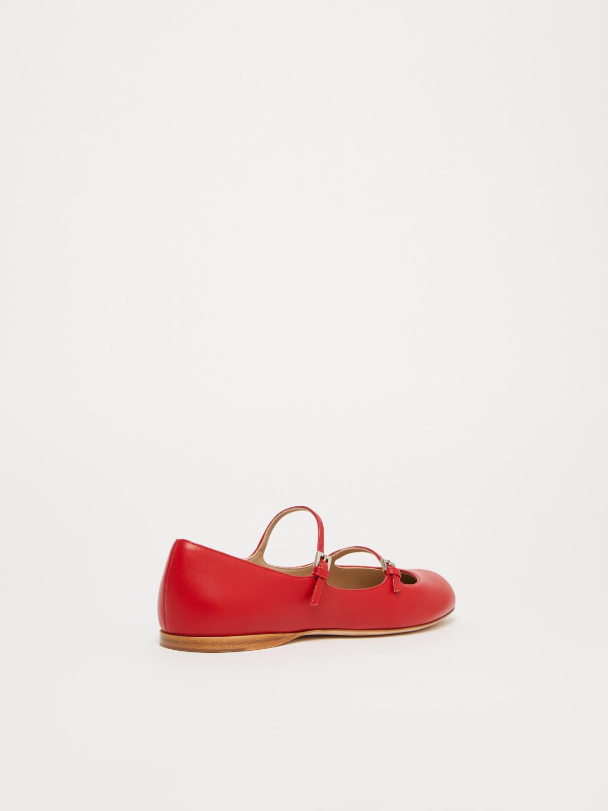 Nappa leather ballet flats