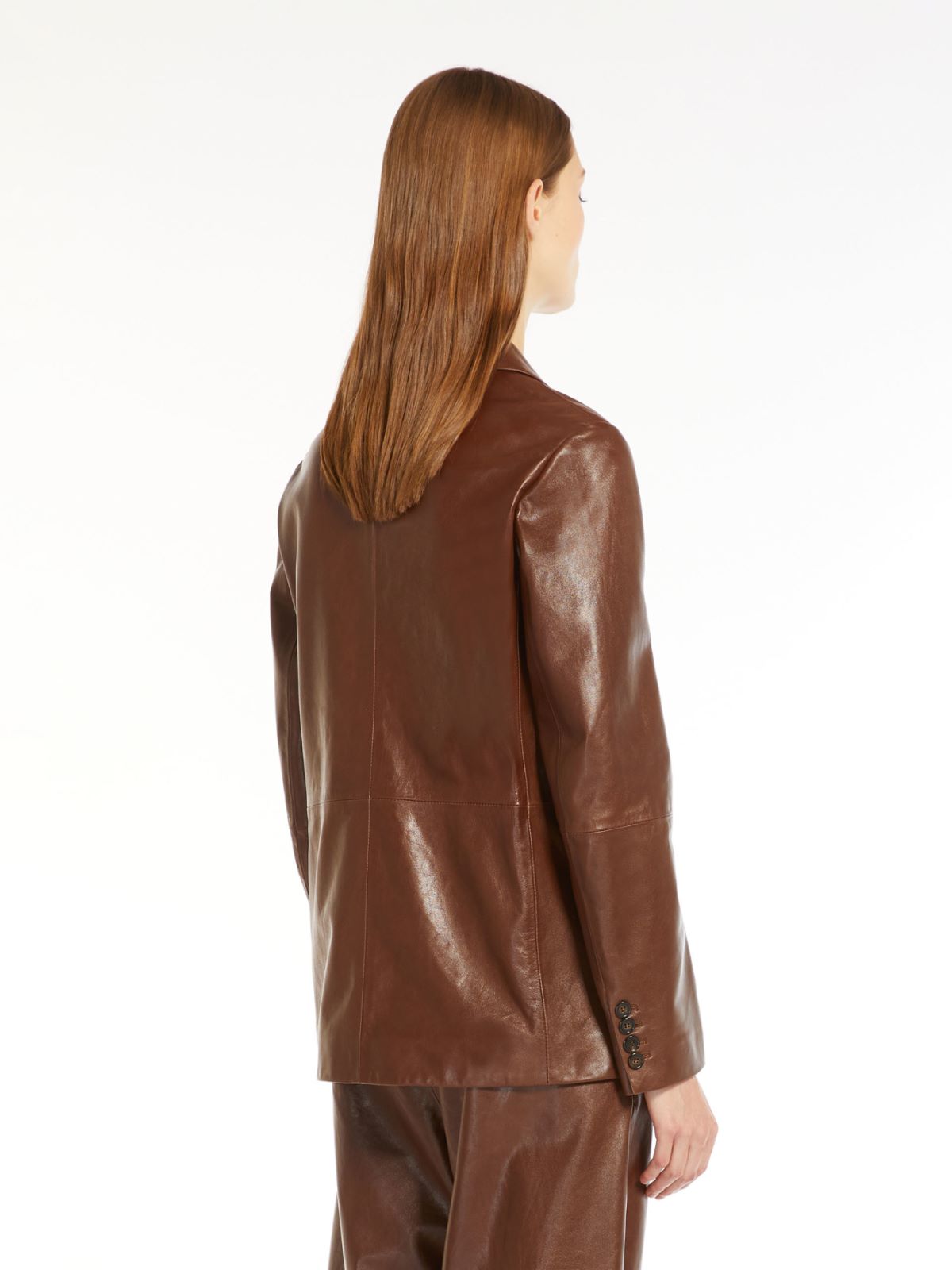 Nappa leather jacket