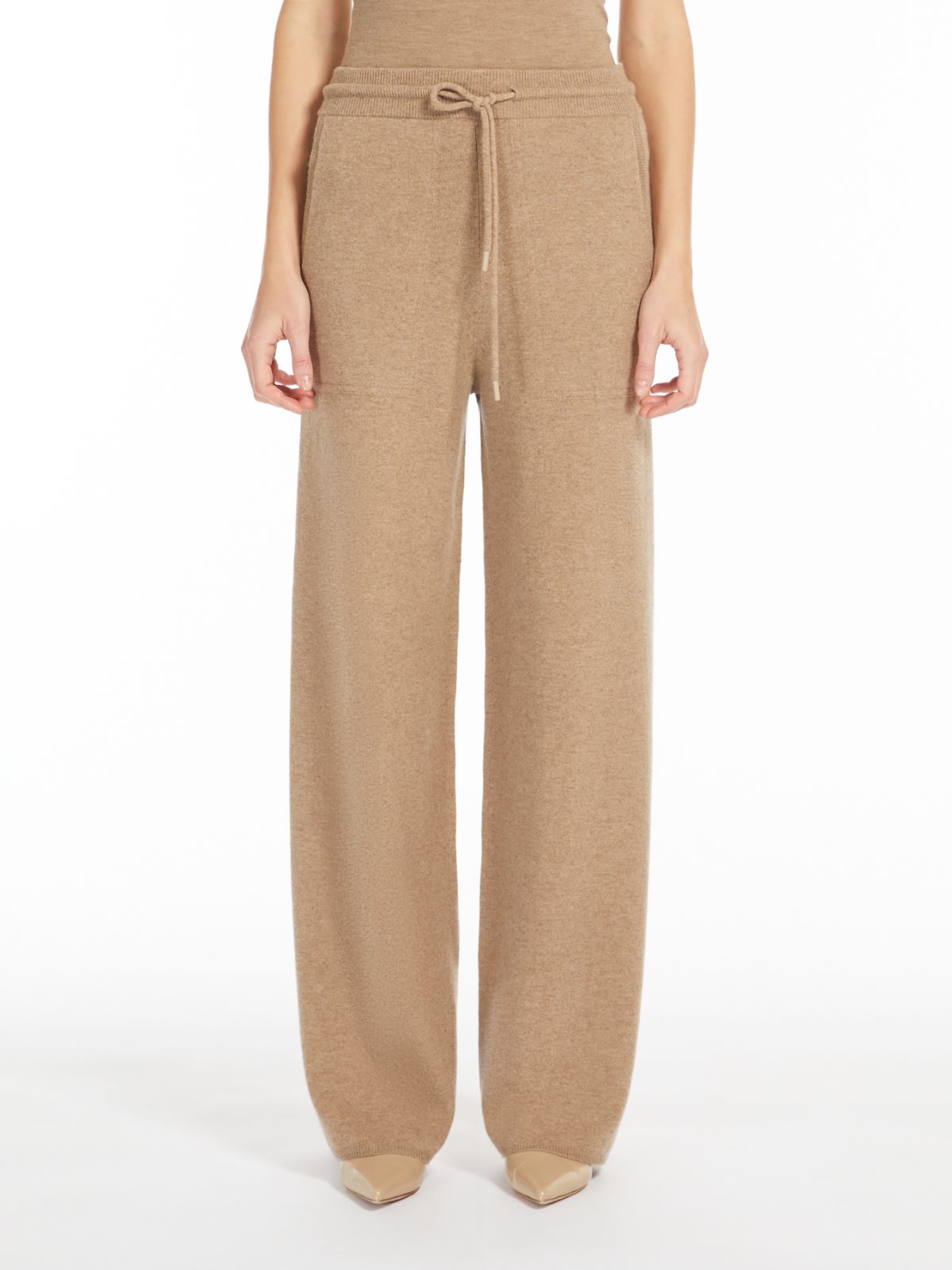 Wool and cashmere trousers