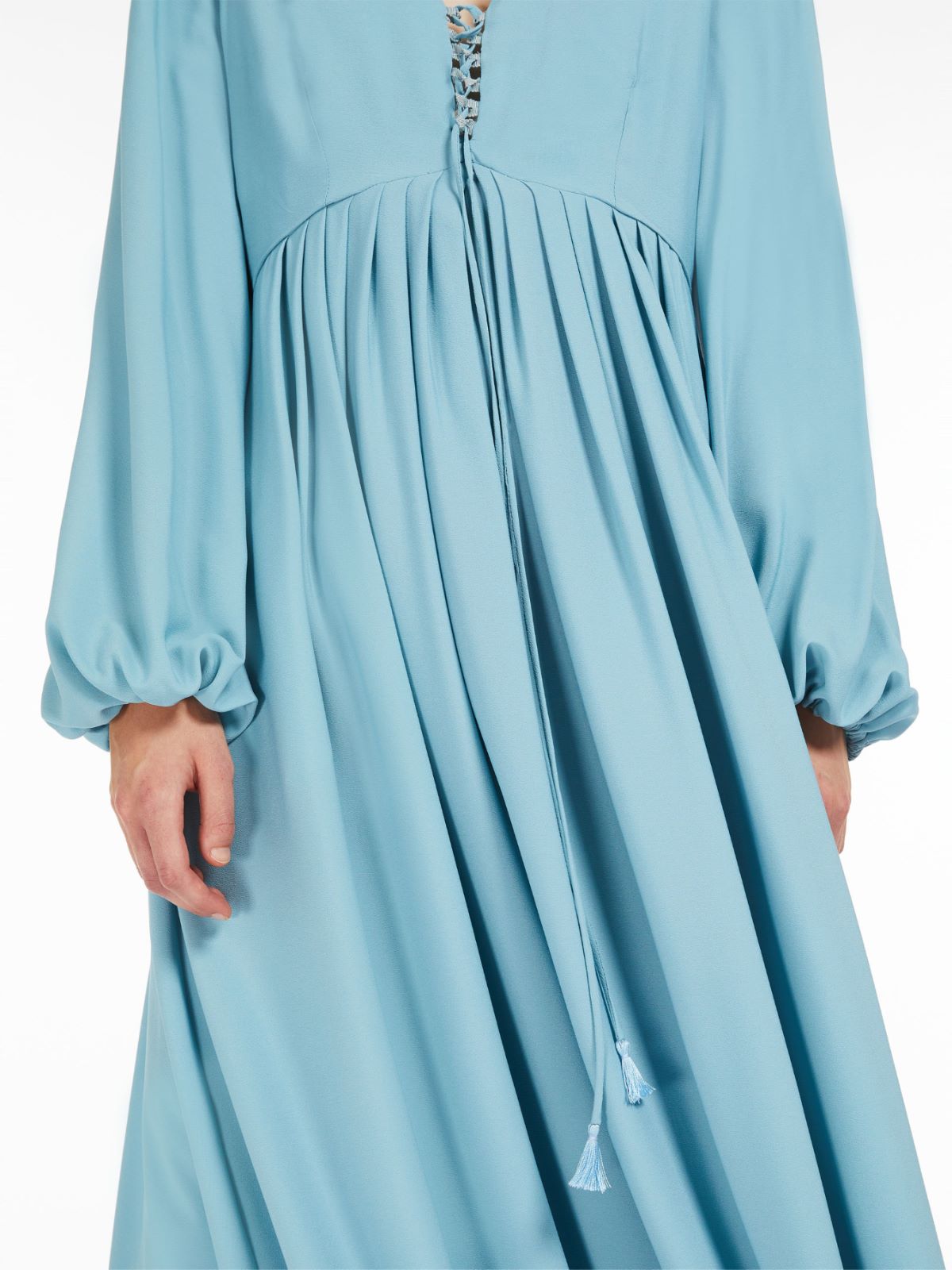 Crepe de chine dress